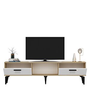 Assi̇mo Tv Sehpasi (alt Modül) Safirmeşe-Beyaz