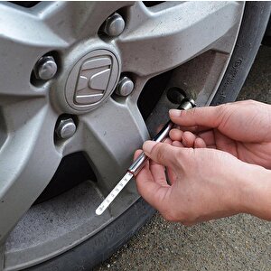 Araç Oto Bisiklet Motor Lastik Hava Basınç Ölçer Kontrol Ölçme Kalemi