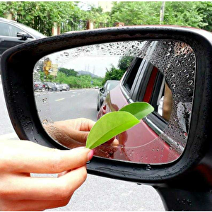 Oto Araba Dış Dikiz Ayna Yağmur Kaydırıcı Film Buğu Önleyic
