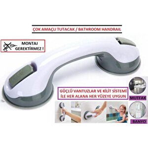 Banyo Tutacağı Bathroom Handrail Çok Amaçlı Düşme Kayma Engelleyici  Kulp Tuvalet Mutfak Tutamaç Tutunma