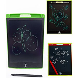 Tablet Yazı Çizim Tableti Resim Çizme Not Alma Tahtası Dijital Lcd Ekranlı 8.5 Inç Tablet