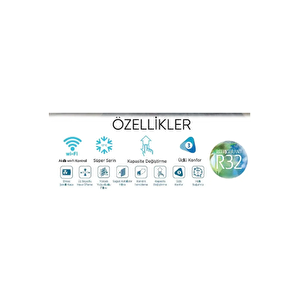 2024 A+++ Midea Xtreme Save Duvar Tipi 9.000 Btu İnv. Klima Wi-fi Uyumlu