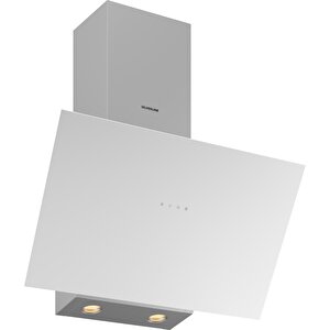 3481 Flam - Cs5349w01 - Bo65e1w01 Beyaz Cam Ankastre Set