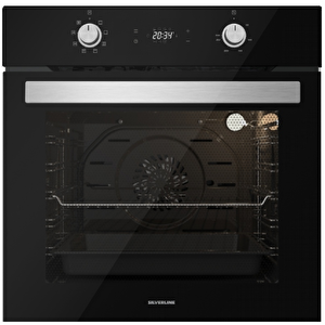 Silverline Siyah Cam Ankastre Set Bo6504b01 - Cs5349b01 - 3420 Classy
