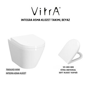Integra Asma Klozet 7060l003-0090, Vitra Universal 2 Soft Klozet Kapağı 121-003-909