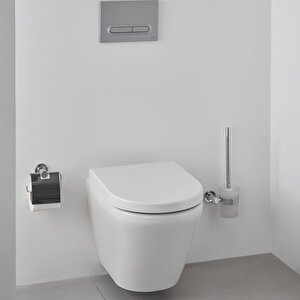 Vitra Integra Kanallı Klozet Beyaz Gizli Montaj Asma Klozet 7060l003-0090, Vitra Yavaş Kapak 121-003-909