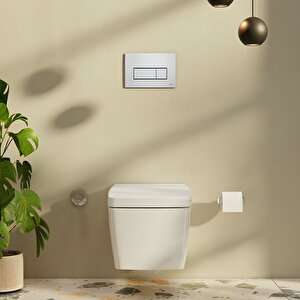 Vitra Metropole Rim-ex Beyaz Asma Klozet 7672b003-0559, Vitra Yavaş Kapak 90-003-009