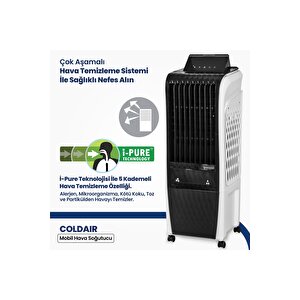 Coldair Gm-7950 20 L Kapasite 110 W Taşınabilir Hava Temizleyici Ve Mobil Hava Soğutucu