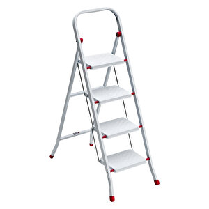 Pratik Metal 4 Basamaklı Merdiven (sar1634)