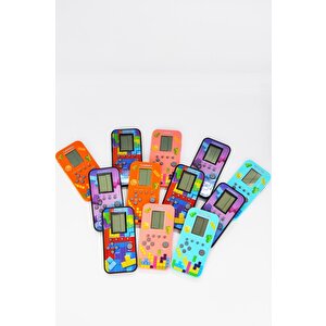 Torima 12 Li̇ Karışık Renkli Gc-03 Nostaljik El Atarisi Tetris Gameboy
