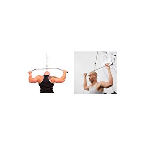 Bar 117 Çelık Lat Barı Sirt Ve Göğüs Kaslari İçi̇n 4 Kg - 120 Cm