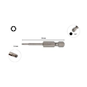 1,5 X 50 Mm Bits Allen Uç Cb/1915