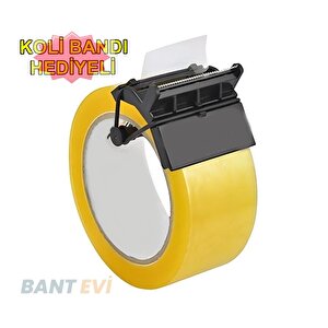 Bant Kesme Aparatı Pratik Avuç İçi Koli Bandı Hediyeli Bant Kesici Bant Kes