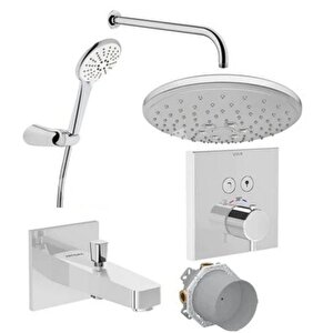 Artema Aquacontrol Ankastre Termostatik Duş Seti Krom A49294