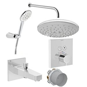 Artema Aquacontrol Ankastre Termostatik Duş Seti Krom A49294