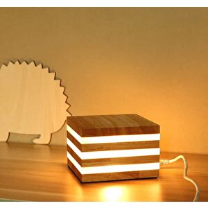 Japanese Solid Wood Masa / Gece Lambası