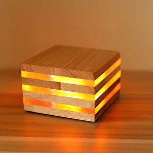 Japanese Solid Wood Masa / Gece Lambası