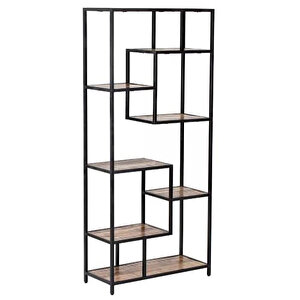 Raflı Kitaplık Büyük Kütüphane Modeli 7 Raflı Kitaplık
