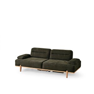 Zara Üçlü Koltuk Yeşil