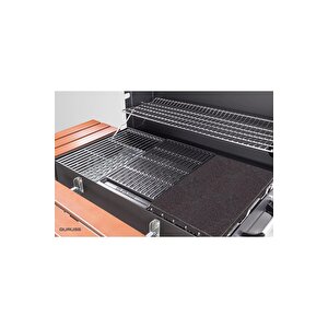 Guruss Cg-075 Barbekü Mangal | Kömürlü | 75 Cm | Yeşil | Tam Set