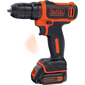 Black+decker Bdcdd12bafc-qw 10.8v 1.5ah Li-ion Şarjlı Matkap Vidalama,taşıma Çantası,80 Parça Aks. Seti