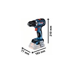 Gsr 18 V-90 C Akülü Delme Vidalama 2x2.0ah