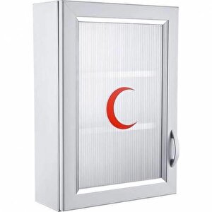 Ecza Dolabı İçi Dolu Lüx İlk Yardım İçerikli Pvc 50x35x16 Cm-159+phl