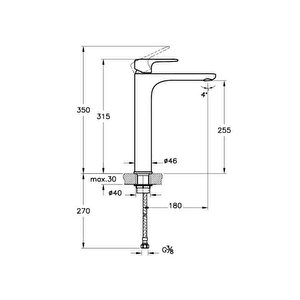 Root Round Lavabo Bataryası Xl Soft Altın A4270774