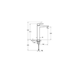 Root Square Lavabo Bataryası Xl Soft Altın A4273374