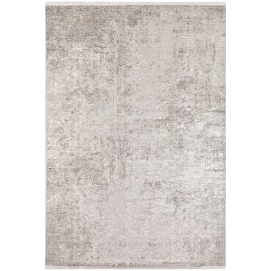 Modern Bej Dijital Baskı Hipoalerjenik Kaymaz Taban Halı Yolluk Ha106 240x340 cm