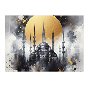 Tarihi Cami Mdf Tablo 35cm X50cm 35x50 cm