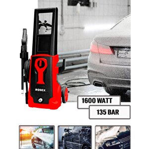 Rdx710 Basınçlı  Araç Oto Yıkama Makinası 1600w 135 Bar