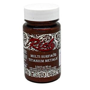 Rich Multi Surface Titanium 2536 Kahverengi Metalik 90 Cc