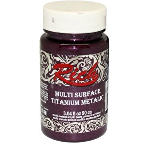 Rich Multi Surface Titanium 2560 Antik Mürdüm Metalik 90 Cc