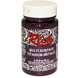 Rich Multi Surface Titanium 2560 Antik Mürdüm Metalik 90 Cc