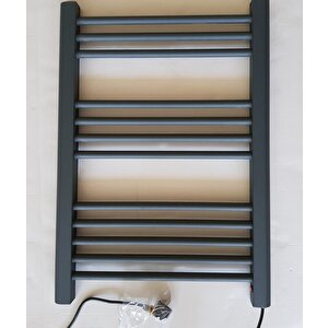 500 Mm X 700 Mm Antrasit Kuru Elektrikli Havlupan