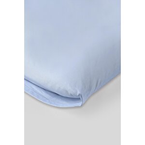 Plain 2'li Pamuklu Yastık Kılıfı 50x70 Cm - Mavi