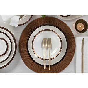 Copper Line Yemek Takımı 12 Kişilik 60 Parça 04alm005234
