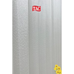 Frahm Tül Perde 1x3 Sık Pile Extra Dökümlü Ağır Kumaş - Kırışmaz Ütü Gerektirmez 360x230 cm