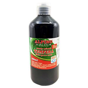 Alpino Tempera Sulu Boya 500ml Siyah
