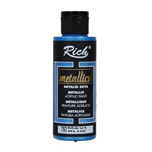 Metalik Akrilik Boya Mavi 120ml