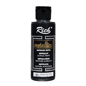 Metalik Akrilik Boya Antik Çikolata 120ml