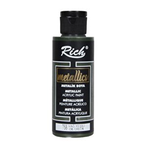 Metalik Akrilik Boya Yağ Yeşili 120ml