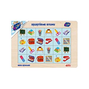 Ahşap Eğitici Eşleştirme Okul Eşyaları Ony264 Playwood