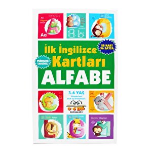 3 6 Yaş İlk İngilizce Kartları Alfabe 0 6 Yaş Yayınları