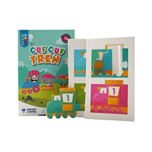 Curious Genius Çuf Çuf Tren Eğitici Kutu Oyunu