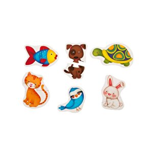 Eolo Baby Puzzle Evcil Hayvanlar