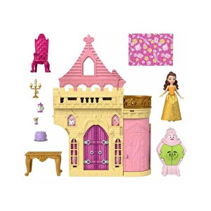 Disney Prensesi Bellenin Şatosu Oyuncak Ev Oyun Seti Hlw94