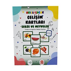 Akıllı Çocuk Gelişim Kartları Sebze Ve Meyveler