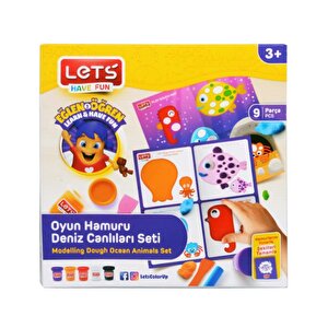 Lets Deniz Canlıları Oyun Hamuru Seti